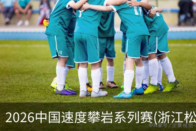 2026中国速度攀岩系列赛(浙江松阳站)举行